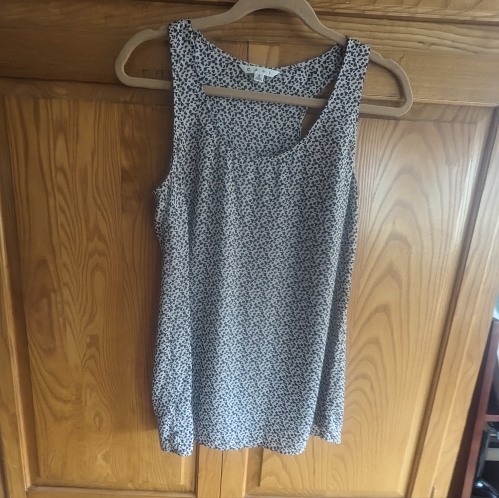 CAbi Size Small Leopard Print Tunic